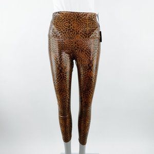 High Rise High Shine Cheetah Leggings
